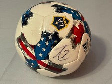 HAND SIGNED Ashley Cole LA Galaxy MLS adidas Match Ball Replica NATIVO MiniSize1 picture