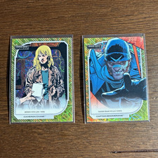 2026 Upper Deck Platinum DC Yellow Spotlight /399 2 Card Lot Boomerang Chase 190 picture