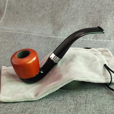1pcs Vintage Red Wood Tobacco Smoking Pipes Accessories Wooden Gift Men Pipe picture