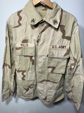 US Army Desert Camo E-5 Sergeant Jacket Medium Regular With Patches -Issued/Worn picture