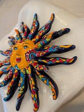 Talavera sun face, resplendor Mexican artist Gerardo Garcia picture