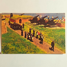 Plastichrome Colourpicture Fort McHenry Guard Baltimore MD Postcard Unposted picture