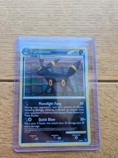 Umbreon 10/90 HGSS Undaunted Reverse Holo Rare Pokémon Card 2010 LP picture