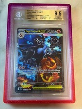 Pokemon Mega Charizard X EX SIR 125/094 Phantasmal Flames ITA BGS 9.5 picture