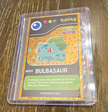 Gold - RE Editions Pokémon 2024 Bulbasaur - Kanto Pokédex picture