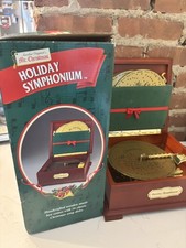 NIB Mr. Christmas Musical Holiday Symphonium 2004 Music Box w/16 Discs New picture
