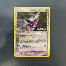 Pokemon Card Espeon δ Delta Species Stamped 4/113 EX Specie Delta ENG NM/EXC picture