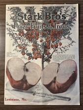 Antique GARDENING Catalog Stark Bros Prize FRUITS & TREES Missouri 1923 picture