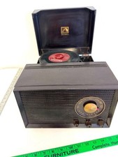 Vintage RCA Victor 4-Y-511 45 RPM Record Player Radio Bakelite MCM Working Great picture