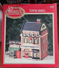Vintage 1994 Dickens Collectable Towne Series Rose & Crown Pub Lighted House NIB picture