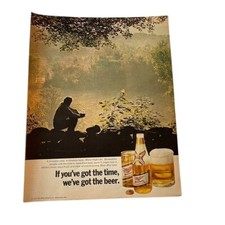 1971 Miller High Life Beer Ad Full Page Print u Vintage Original Advertisement picture