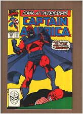 Captain America #367 Marvel Comics 1990 ACTS OF VENGEANCE MAGNETO VF 8.0 picture