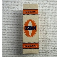 Vintage Osram Replacement Lamp Light Bulb 125/130V 15W Cand. B Perla New in Box picture