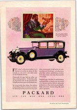 Vintage 1927 Packard, Auto, Automobile, Car, 20's Print Ad picture