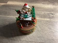 Hallmark Keepsake 2022 Santa Workshop Wonders Ornament Magic Light Sound Motion picture