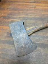 AC55- Antique hand forged HOLZAXE splitting axe tool 6 lb 7 oz picture