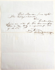 1848 Handwritten Letter Ripley & Talcott Hartford CT West Meriden Victorian picture