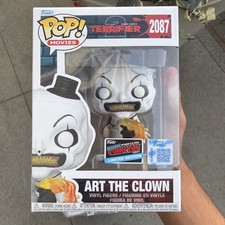 Funko Pop NYCC 2026 Art the Clown with Flamethrower #2087 Official Sticker picture