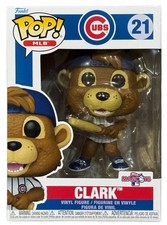 Funko Pop MLB Chicago Cubs Clark #21 Baseball Mascots Clark the Cub + Protector picture
