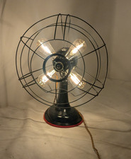 Vintage Westinghouse Fan Lamp Antique Man Cave Lighting Custom Made Industrial picture