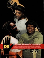 MARCUS MILLER / RICHARD BONA / BAKITHI KUMALO - DR Strings - Print Ad picture