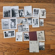 VINTAGE 1940-50'S PHOTOS OF MEXICAN AMERICAN MEN, SOLDIERS & SAILORS FAMILY WW2 picture