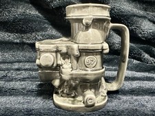 Vtg Engine Coffee Mug Auto Car Collectibles Cup South Bend USA 16 oz VK Tardel picture