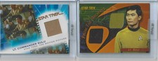 2 Different George Takei / Lt. Sulu Star Trek Cards C6 and MC3 609/701 picture