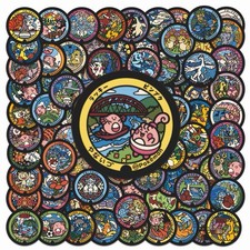Pokemon Stickers 108 Pc Pack Japanese Sewer Manhole Sticker Art Waterproof NEW picture