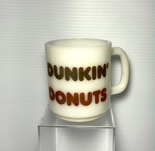 Vintage 1970s New Glasbake Dunkin' Donuts Coffee Mug picture