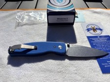 TRM Three Rivers Mfg Neutron 2 Royal Blue G10 20CV Beautiful  picture