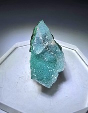 ***BEAUTIFUL-Sparkling Quartz on Chrysocolla Malachite, TN mine Arizona*** picture