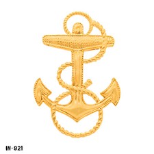 USN ~ US Navy ~ US Naval Academy ~ Midshipman Cadet Cap Device Vanguard USA NEW picture