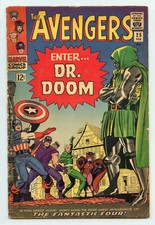 AVENGERS #25 ( 1965 )  ( DOCTOR DOOM ) FANTASTIC FOUR APPEARANCE ( KIRBY COVER ) picture