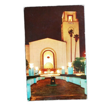 Postcard California Los Angeles CA Union Station Train Depot 1960s Unposted picture