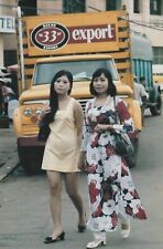 Vietnam  War  Photos --  Saigon Ladys  -- Beer Truck picture