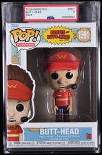 PSA Graded 9/9/9/8.5 Funko Pop Beavis & Butthead Complete Set picture