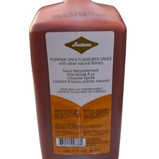 Starbucks Fontana Pumpkin Spice Flavored Sauce 63 oz Sealed BB Jan 2027 picture