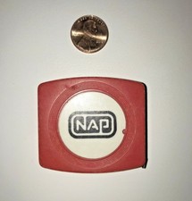 Vintage NAP (North America Philips) Electronics Pocket Tape Measure Circa 1980s picture