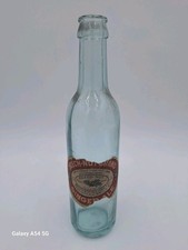 Antique Beech-Nut Brand Ginger Ale Glass Bottle Teal 9.5