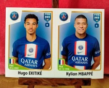 2022/23 Panini FIFA 365 Players - Hugo Ekitiké - Kylian Mbappé - Paris picture