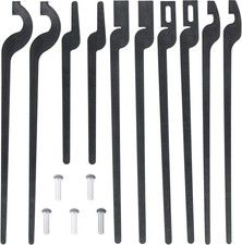DIY Rapid Tongs Bundle Set - Blacksmith Five Types of Tongs Bundle Set Comes wit picture