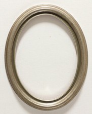 Vintage Decorative 7.5 x 9.5 Wooden Picture Frame Silver Made in Germany Antique picture