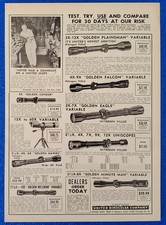 1961 UNITED BINOCULAR COMPANY - DISTRIBUTOR OF JAPANESE HUNTING SCOPES PRINT AD picture