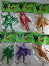 Superman Figures Set 1979 6 pcs Unopened Vintage Collectible picture