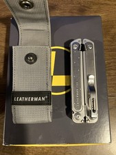 Retired LEATHERMAN FREE P2 w/ clip and Nylon Sheath, decent condition picture