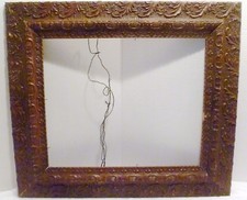 VICTORIAN AESTHETIC Acanthus Leaf WALL ART FRAME Wood & Composition 24