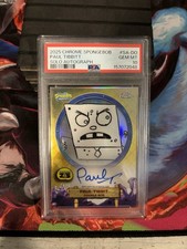 Topps 2025 Chrome SpongeBob DoodleBob Solo Autograph #SA-DO PSA 10 picture