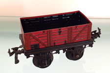 GBN Bavaria Bing Werke Tin Freight Cart, 1930s Game picture