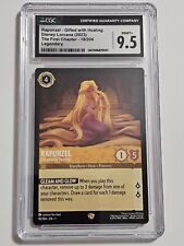 Disney Lorcana Rapunzel Gifted With Healing 18/204 Legendary - CGC 9.5 picture